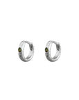 Boucles d'oreilles Uva Argent Peridot Adda Studio - Ex-voto