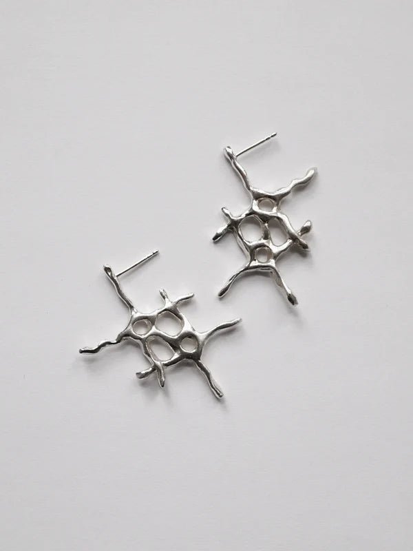Boucles d'Oreilles Void Marmo - Ex - voto