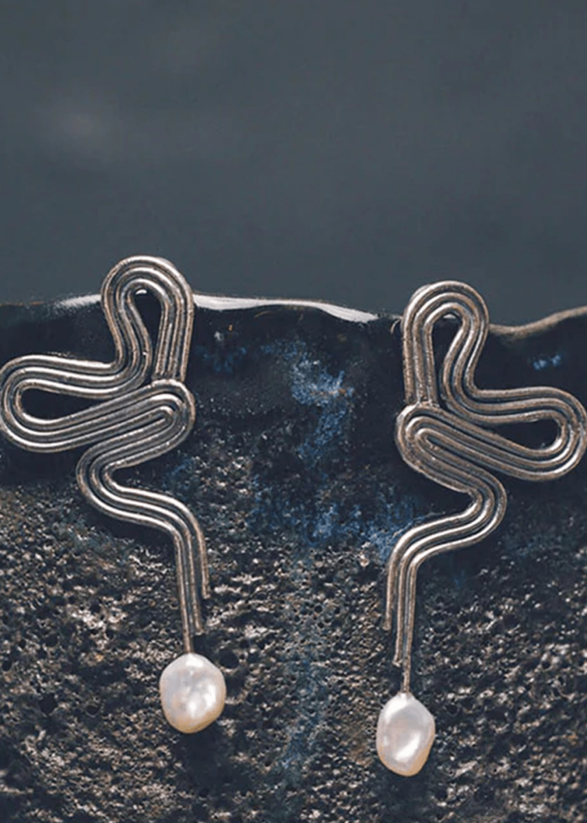 Boucles d'Oreilles Yangtze EMD - Ex - voto