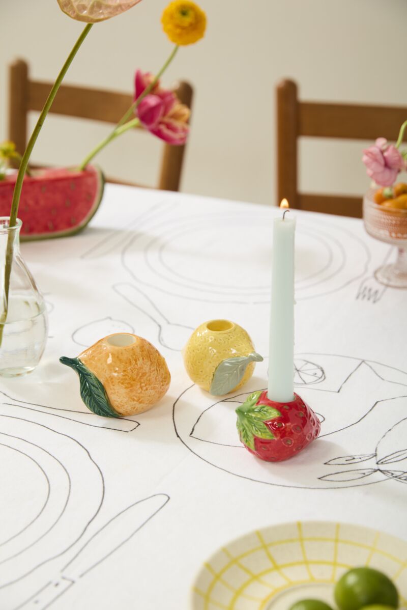 Bougeoir Citron AD - Ex - voto