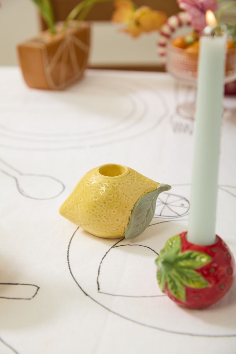 Bougeoir Citron AD - Ex - voto
