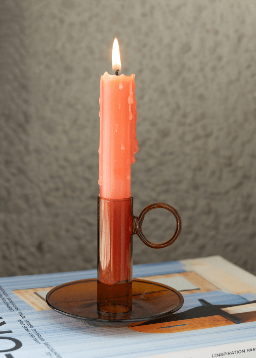 Bougeoir Cristal H.Ferretti - Ex - voto
