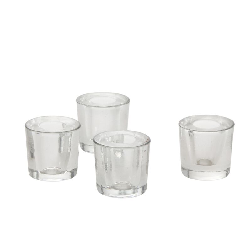 Bougeoir en Verre AD - Ex - voto