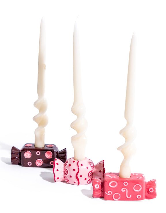 Bougeoirs Bonbons McGowan - Ex - voto