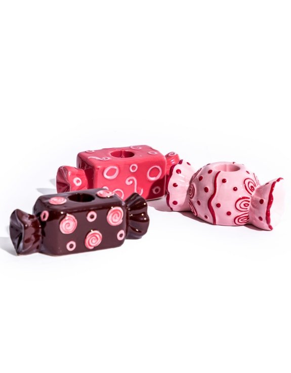 Bougeoirs Bonbons McGowan - Ex - voto
