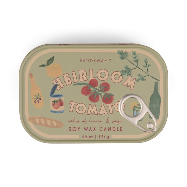 Bougie Bistro 4.5oz Paddywax Tomate - Ex - voto