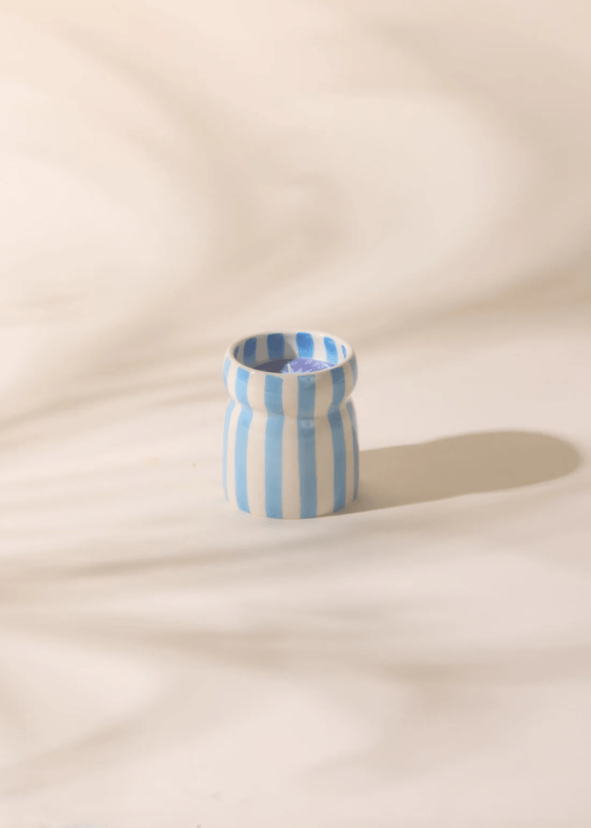 Bougie Cabana Paddywax Bleu Lost at Sea - Ex - voto