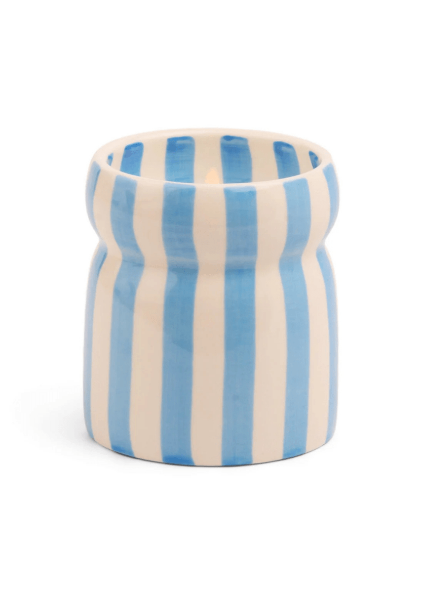 Bougie Cabana Paddywax Bleu Lost at Sea - Ex - voto
