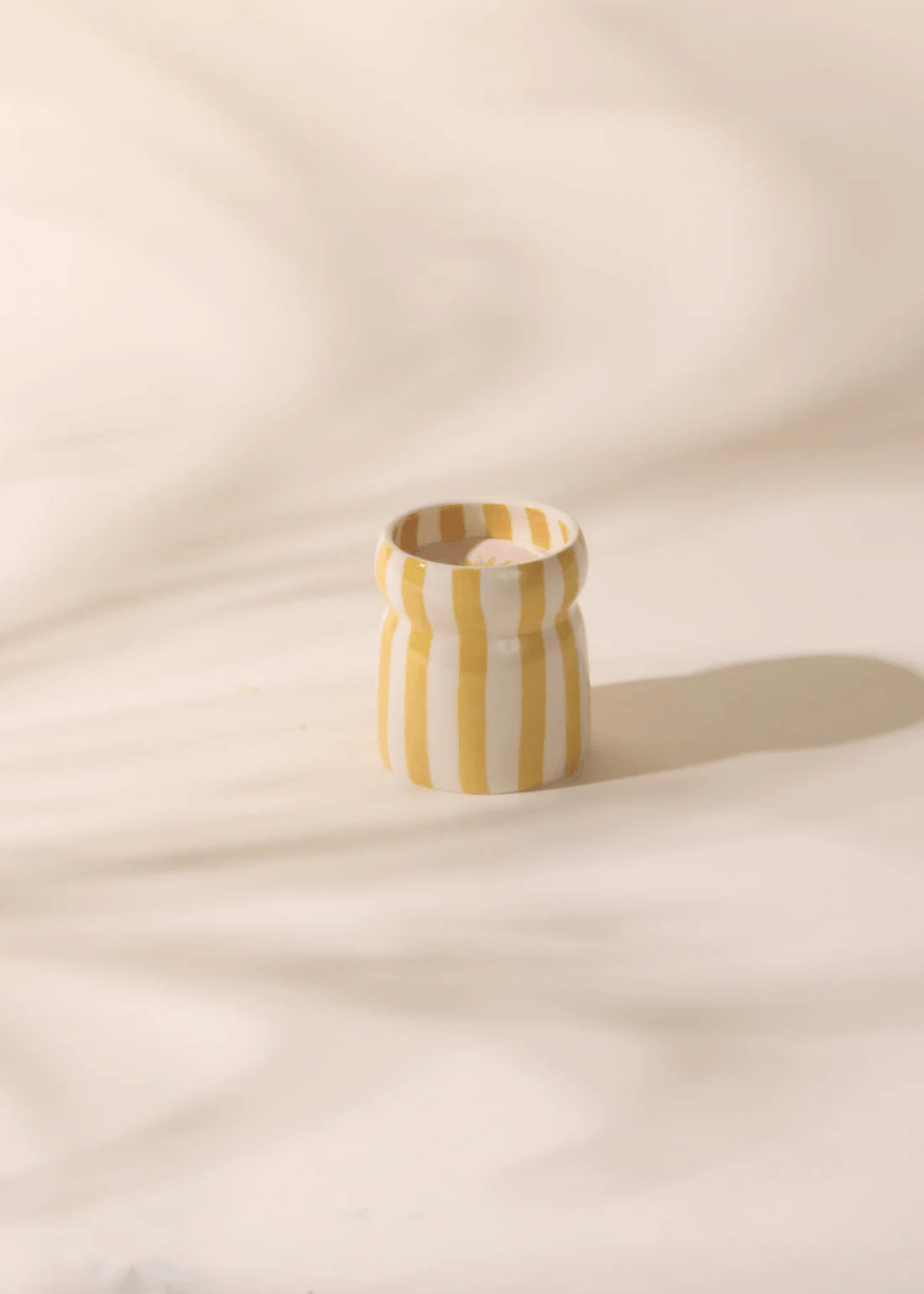 Bougie Cabana Paddywax Ocre Gold Coast - Ex - voto
