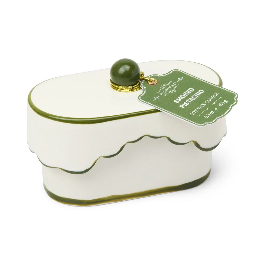 Bougie Chérie Paddywax Vert Pistache - Ex - voto