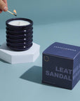 Bougie Cuir et Bois de Santal Zesty Lemons - Ex - voto