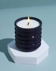 Bougie Cuir et Bois de Santal Zesty Lemons - Ex - voto