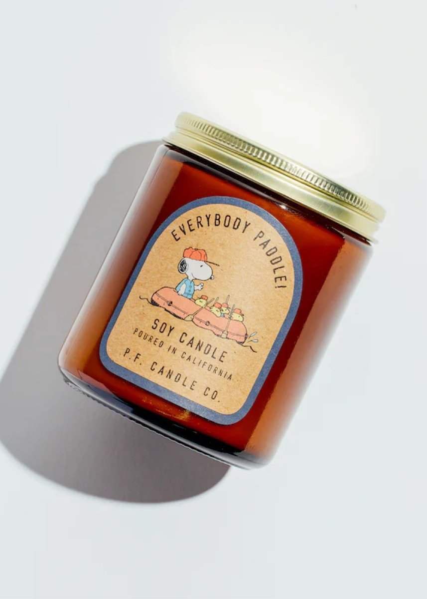 Bougie Everybody Paddle! Peanuts x Pf Candle co - Ex - voto