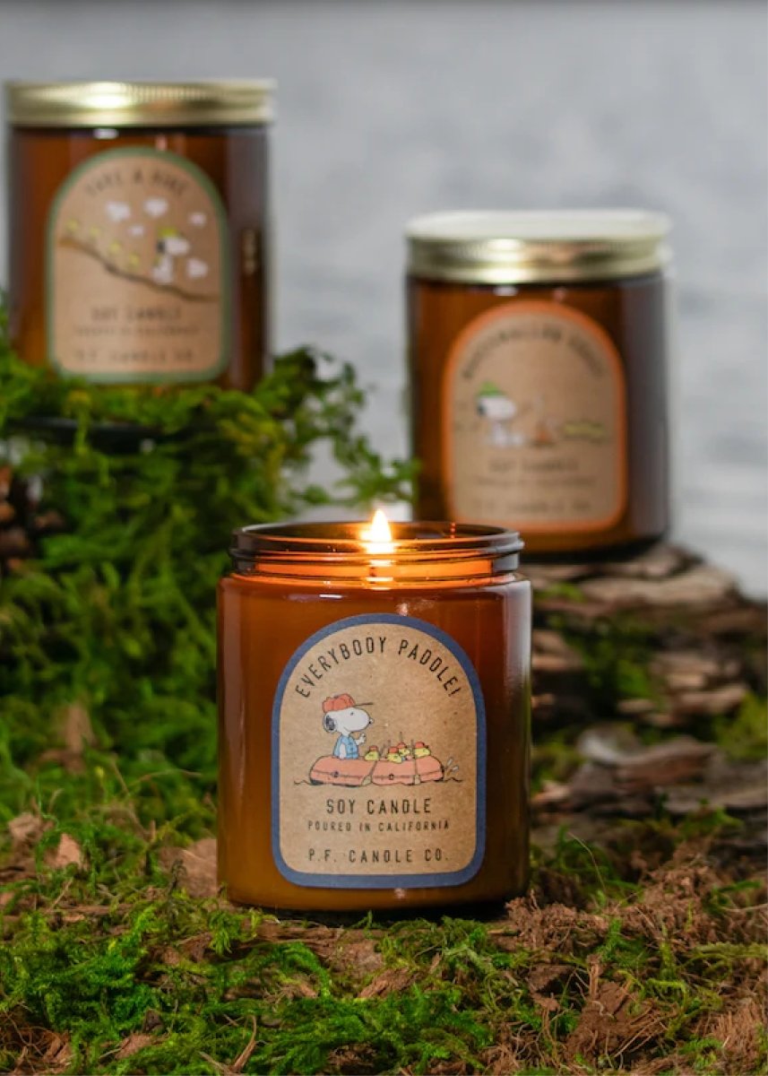Bougie Everybody Paddle! Peanuts x Pf Candle co - Ex - voto