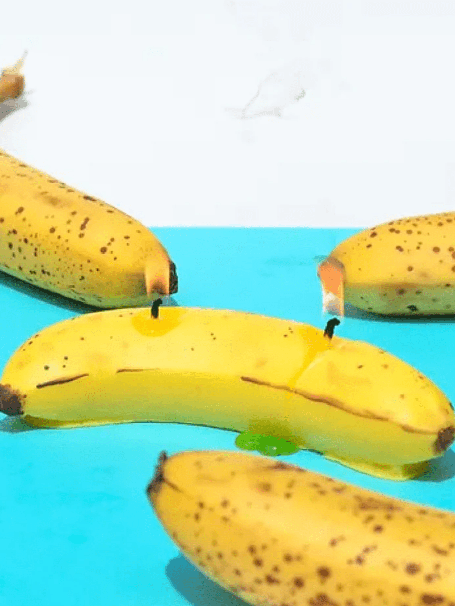 Bougie Glow Worm Goods Banane - Ex - voto