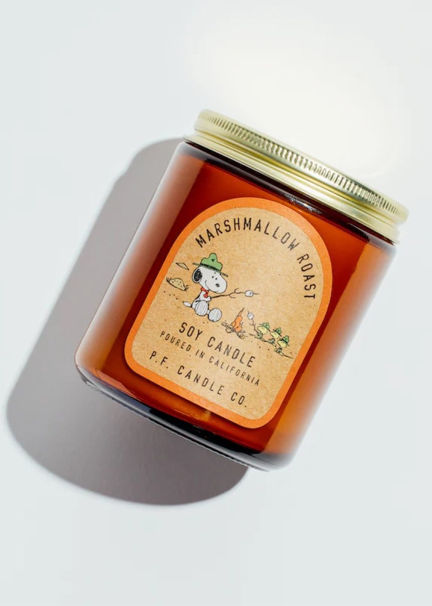 Bougie Marshmallow Roast Peanuts x Pf Candle co - Ex - voto