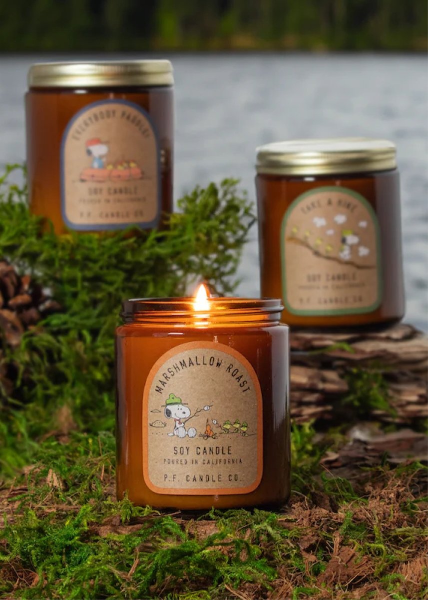 Bougie Marshmallow Roast Peanuts x Pf Candle co - Ex - voto