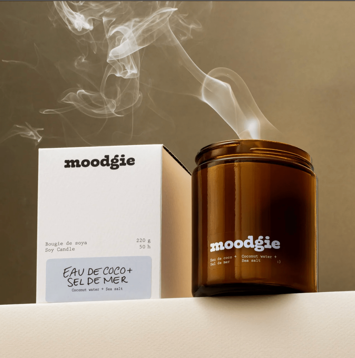 Bougie Moodgie (Plusieurs parfums disponibles) - Ex-voto