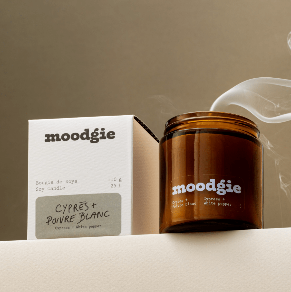 Bougie Moodgie (Plusieurs parfums disponibles) - Ex - voto