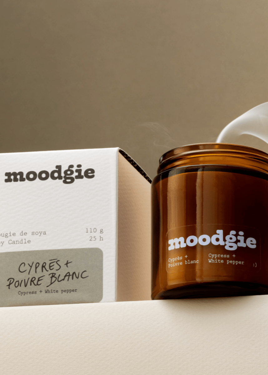 Bougie Moodgie (Plusieurs parfums disponibles) - Ex - voto