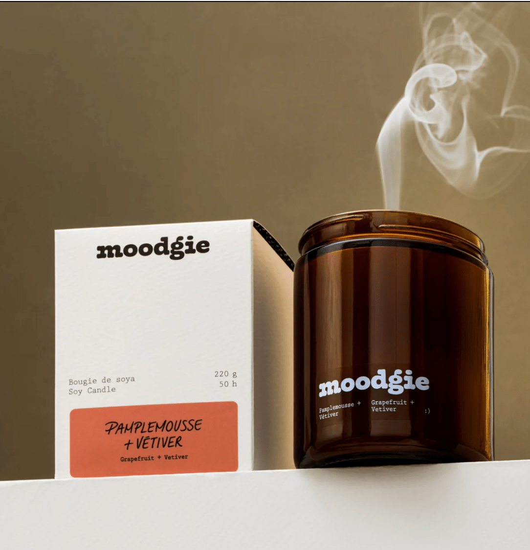 Bougie Moodgie (Plusieurs parfums disponibles) - Ex - voto