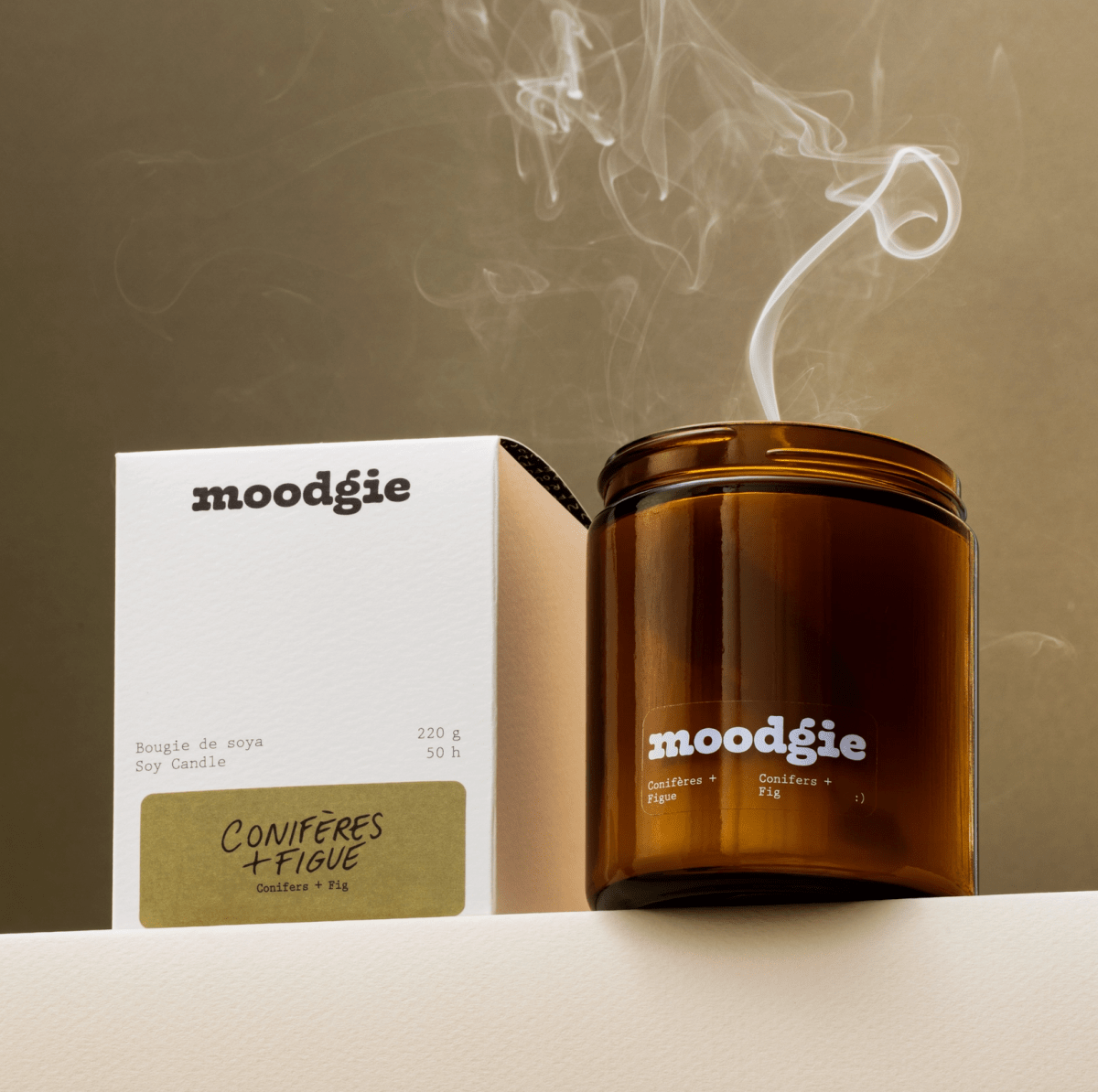 Bougie Moodgie (Plusieurs parfums disponibles) - Ex - voto