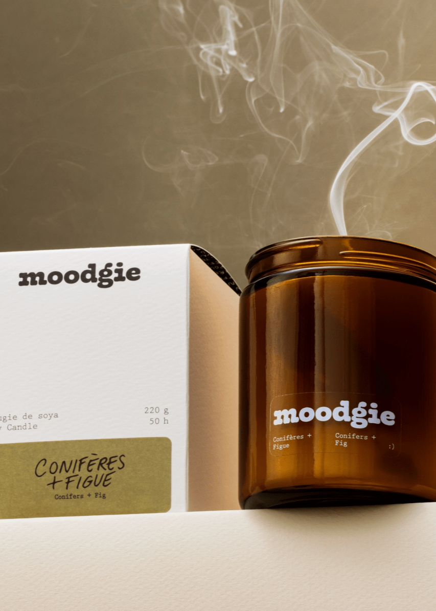 Bougie Moodgie (Plusieurs parfums disponibles) - Ex - voto