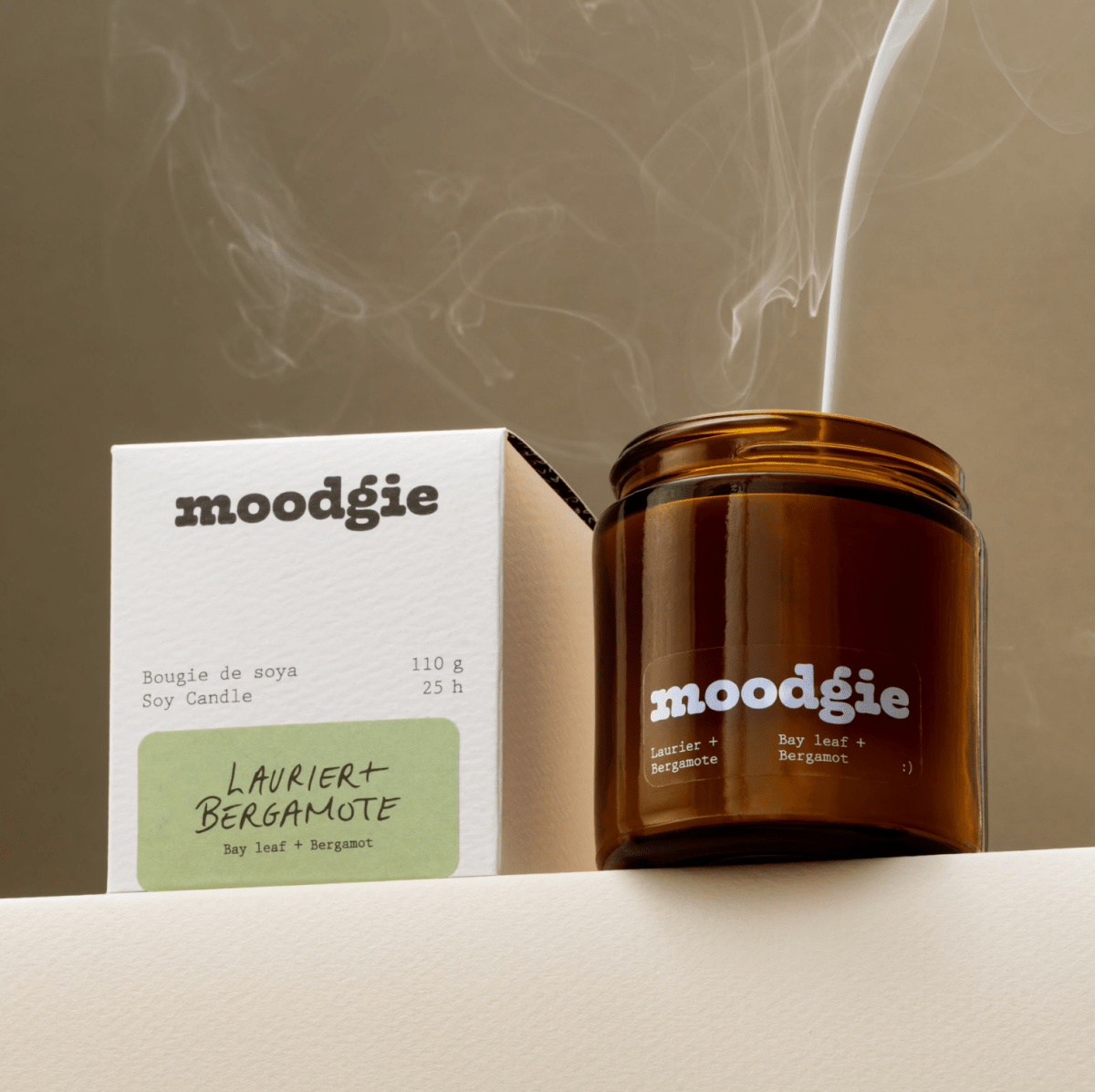 Bougie Moodgie (Plusieurs parfums disponibles) - Ex - voto