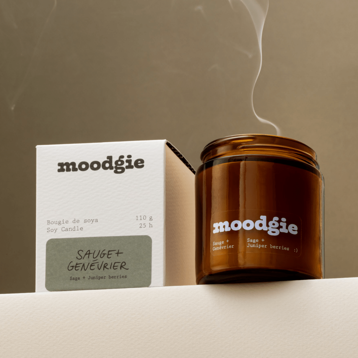 Bougie Moodgie (Plusieurs parfums disponibles) - Ex - voto