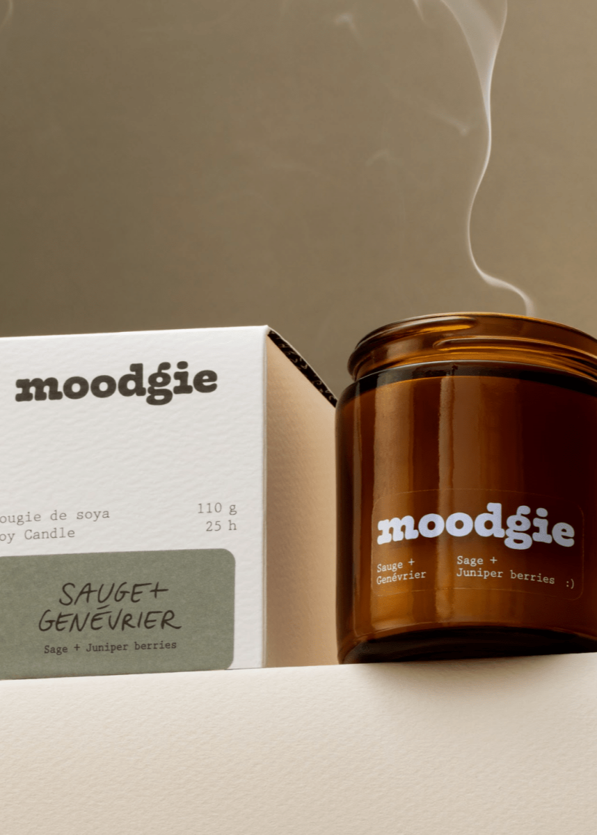 Bougie Moodgie (Plusieurs parfums disponibles) - Ex - voto