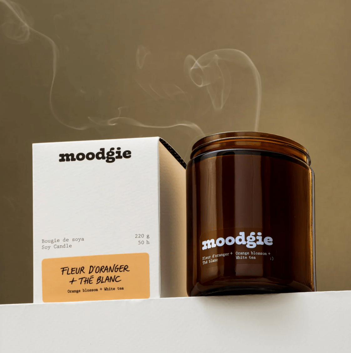 Bougie Moodgie (Plusieurs parfums disponibles) - Ex - voto