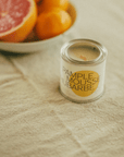 Bougie Pamplemousse Rhubarbe 8oz Dimanche Matin - Ex-voto