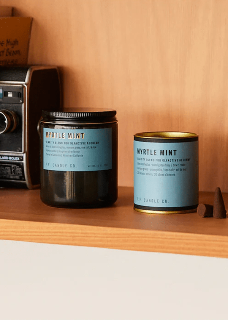 Bougie Pf Candle co Alchemy Myrtle Mint - Ex - voto