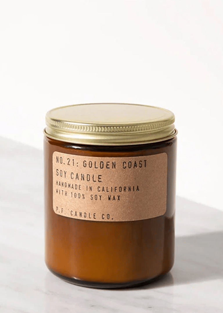 Bougie Pf Candle Co. Golden Coast Standard - Ex - voto