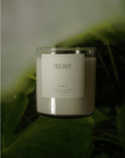 Bougie Pivoine et Thé Blanc 8,5oz Dimanche Matin - Ex-voto