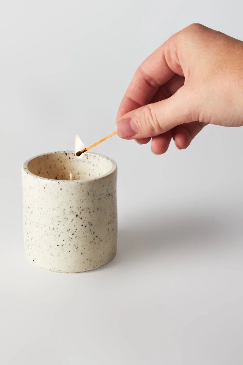 Bougie Vétiver, Chanvre, Pomelo et Estragon 110g Créature Atelier - Ex - voto