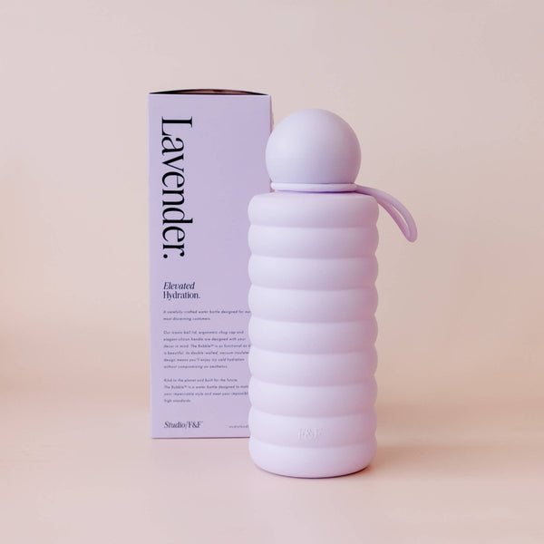 Bouteille Bubble 700ml Lavande Fox & Fallow - Ex-voto