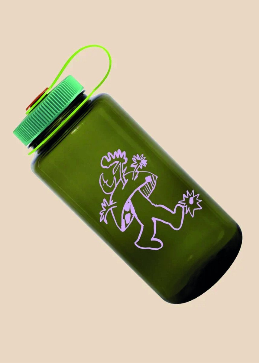 Bouteille Mushroom People Broccoli - Ex - voto