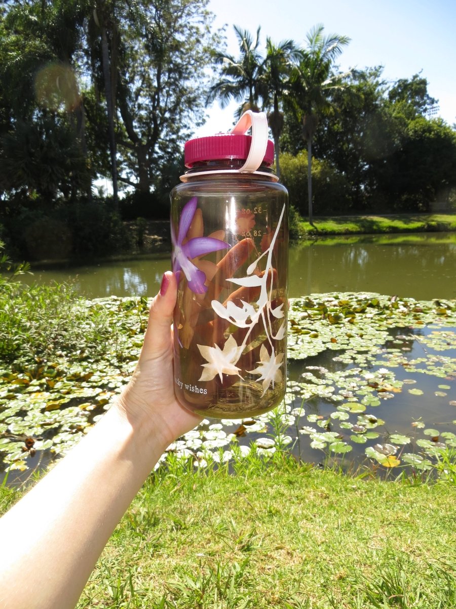Bouteille Nalgene Wildflower 32oz Unlucky Wishes - Ex-voto
