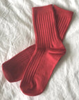 Chaussettes Her Le Bon Shoppe Rouge