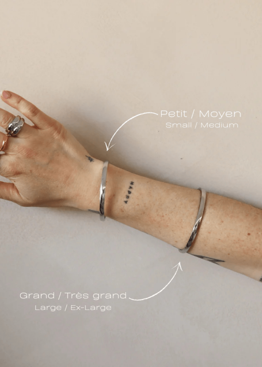 Bracelet Cuff Argent Horace - Ex - voto