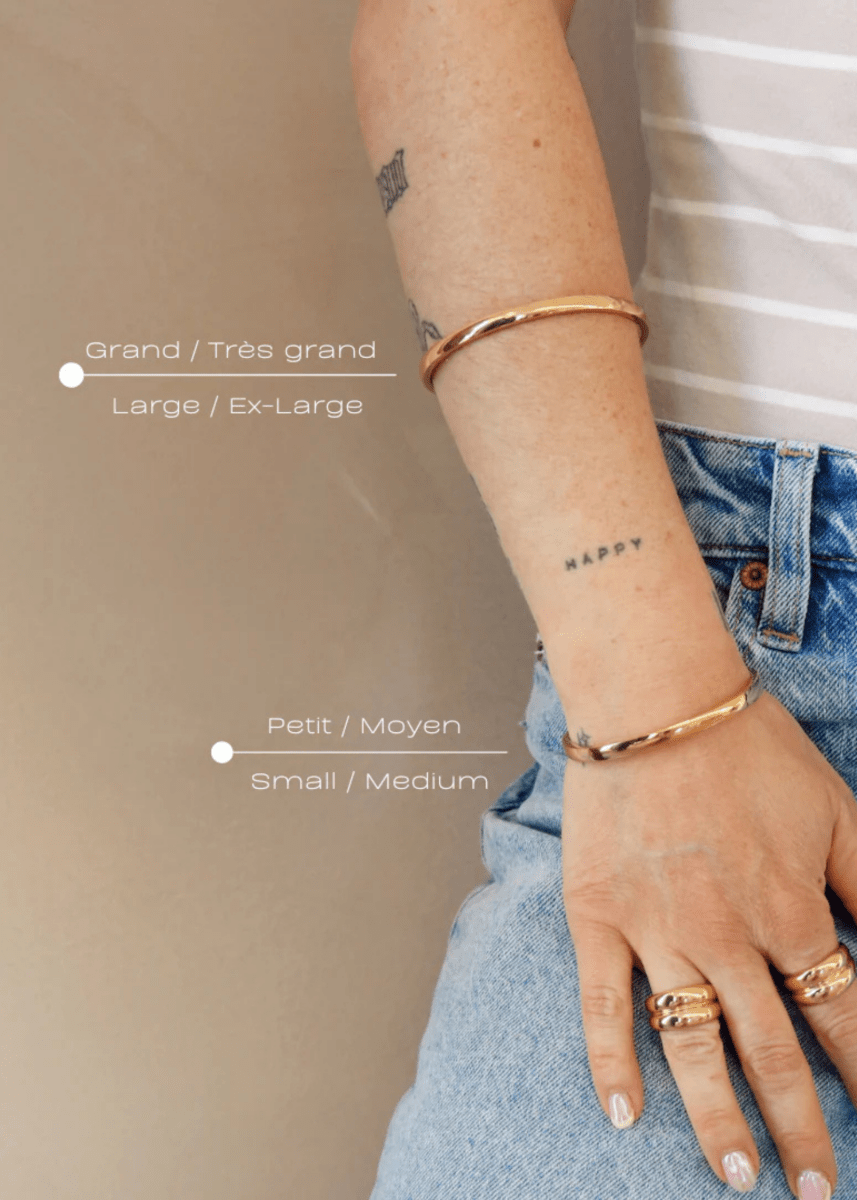 Bracelet Cuff Or Horace - Ex - voto