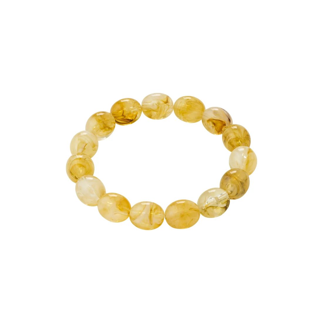 Bracelet de Billes Still Pilgrim (Or et Brun ou Argent et Jaune) - Ex-voto