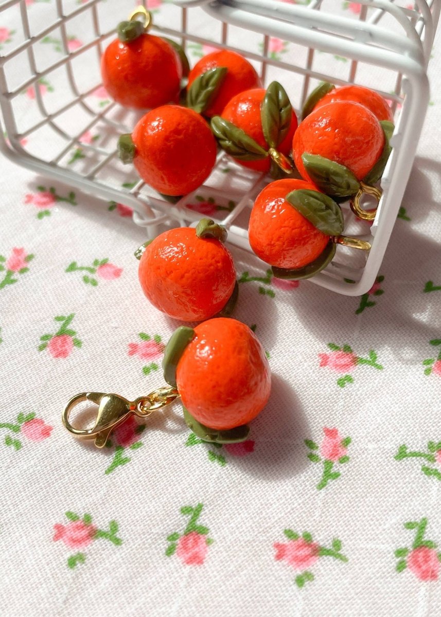 Breloque Sac Clémentine Bold Blossom Shop - Ex - voto