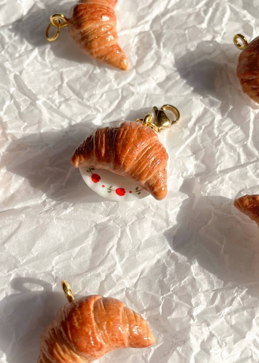 Breloque Sac Croissant Bold Blossom Shop - Ex - voto