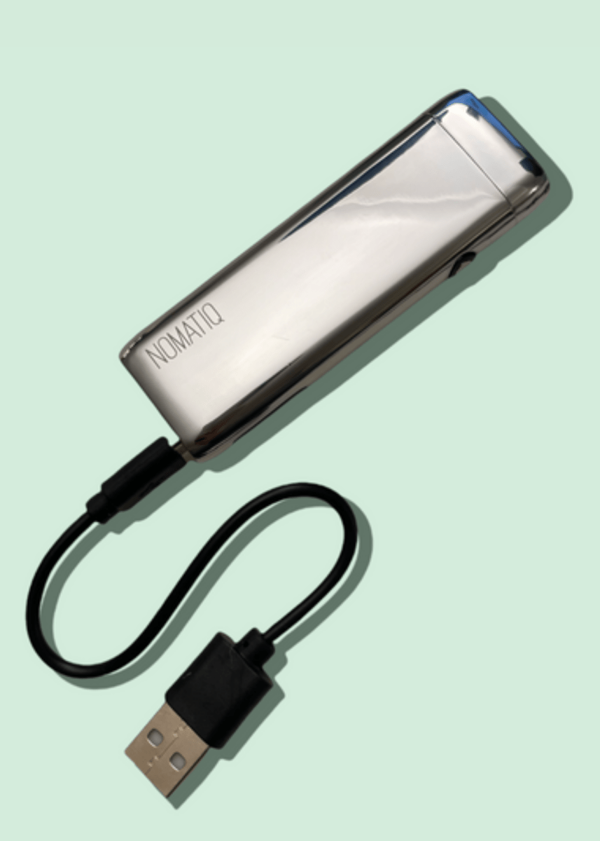 Briquet Électrique Argent Nomatiq - Ex - voto