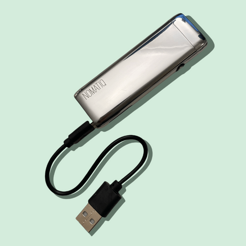 Briquet Électrique Argent Nomatiq - Ex - voto