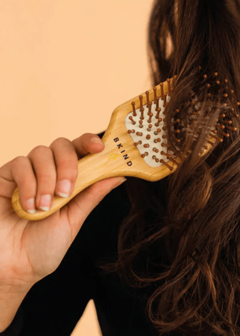 Brosse à Cheveux en Bambou Petite BKIND - Ex - voto