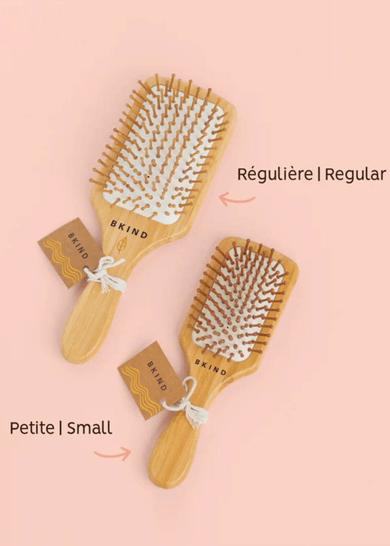 Brosse à Cheveux en Bambou Petite BKIND - Ex - voto