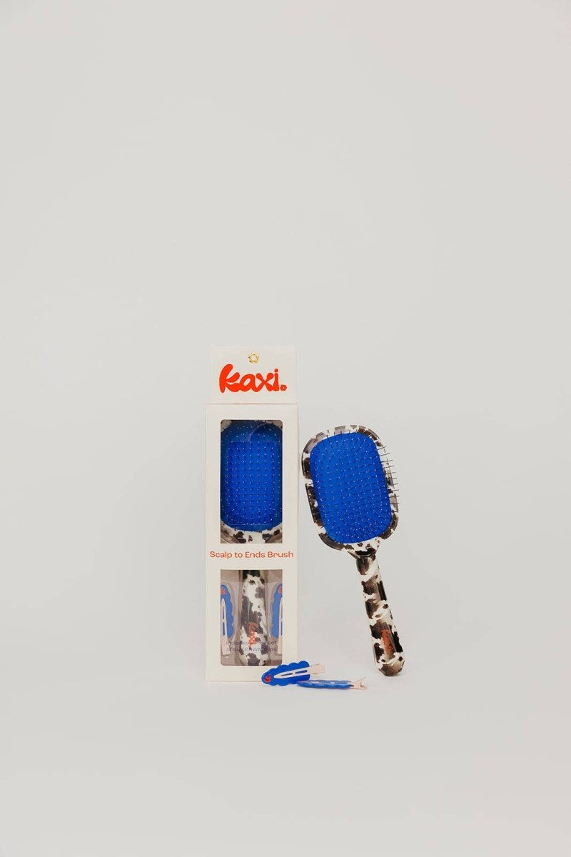 Brosse à Cheveux Scalp to Ends Cow Print Kaxi - Ex-voto